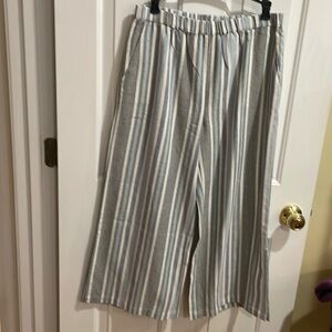 New Fun Fresh produce lightweight stripped pants